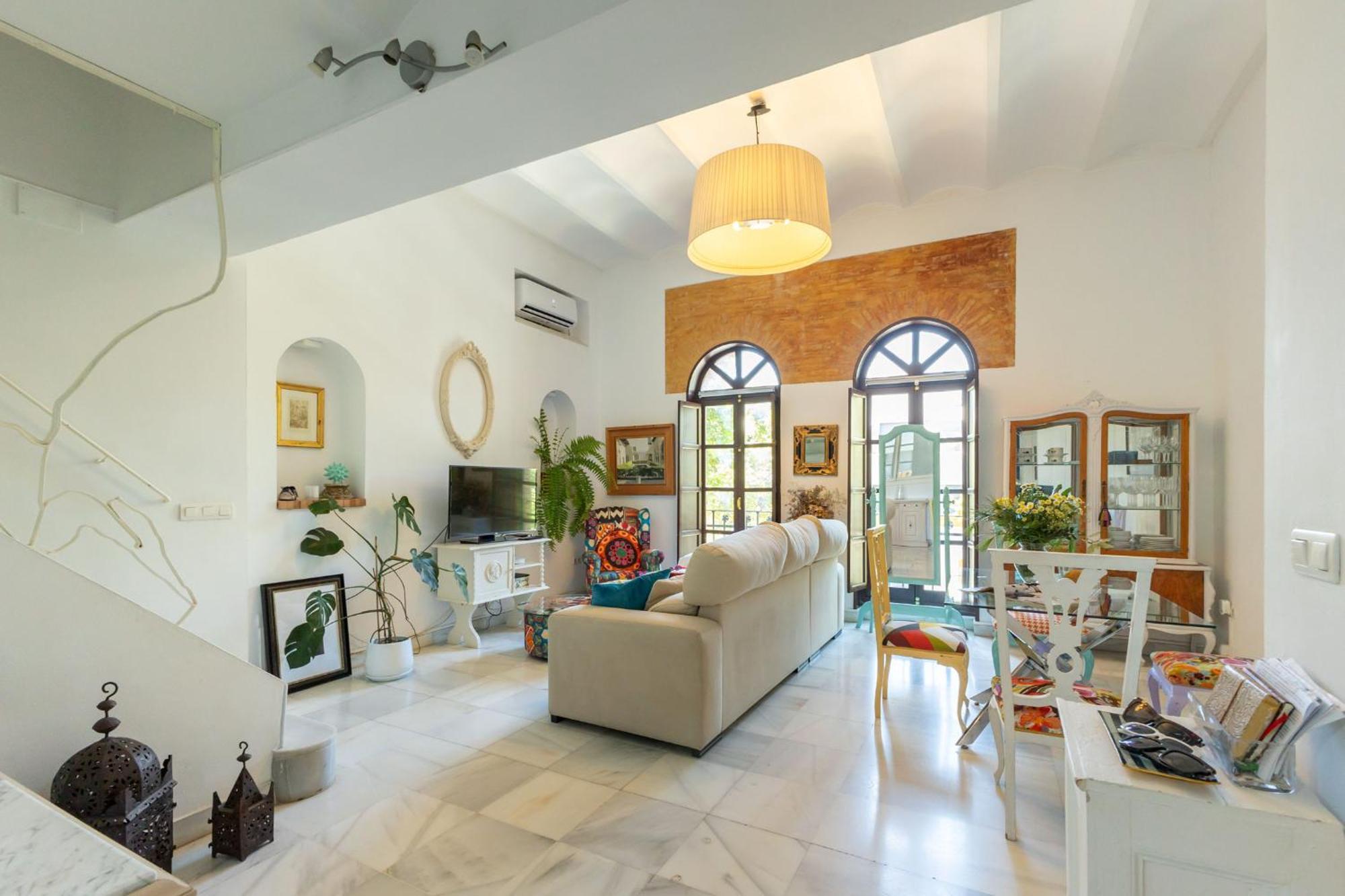Charming 2 Bedroom Boutique Triplex Apartment With Private Terrace At Seville City Center By Ocityzen ภายนอก รูปภาพ