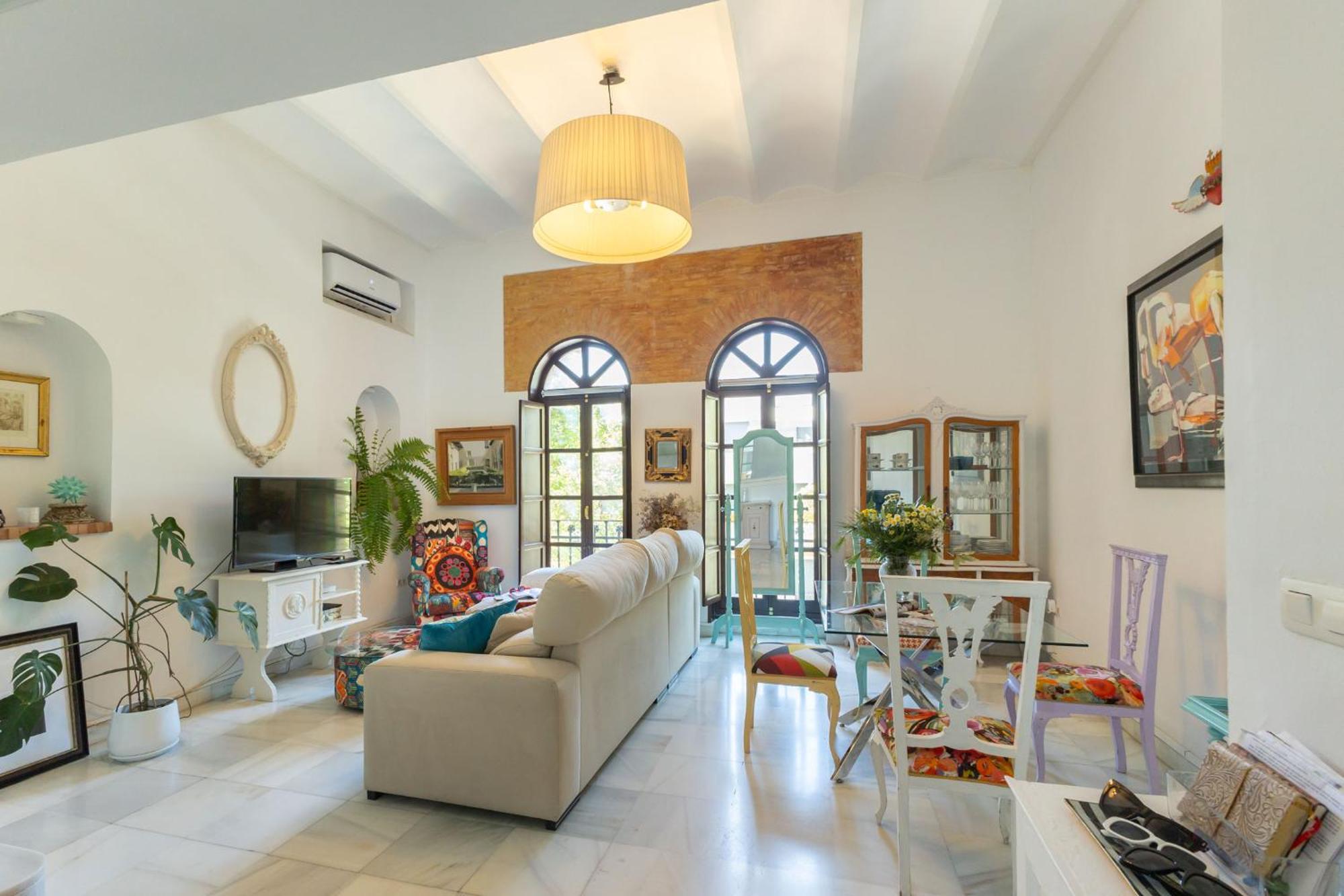 Charming 2 Bedroom Boutique Triplex Apartment With Private Terrace At Seville City Center By Ocityzen ภายนอก รูปภาพ