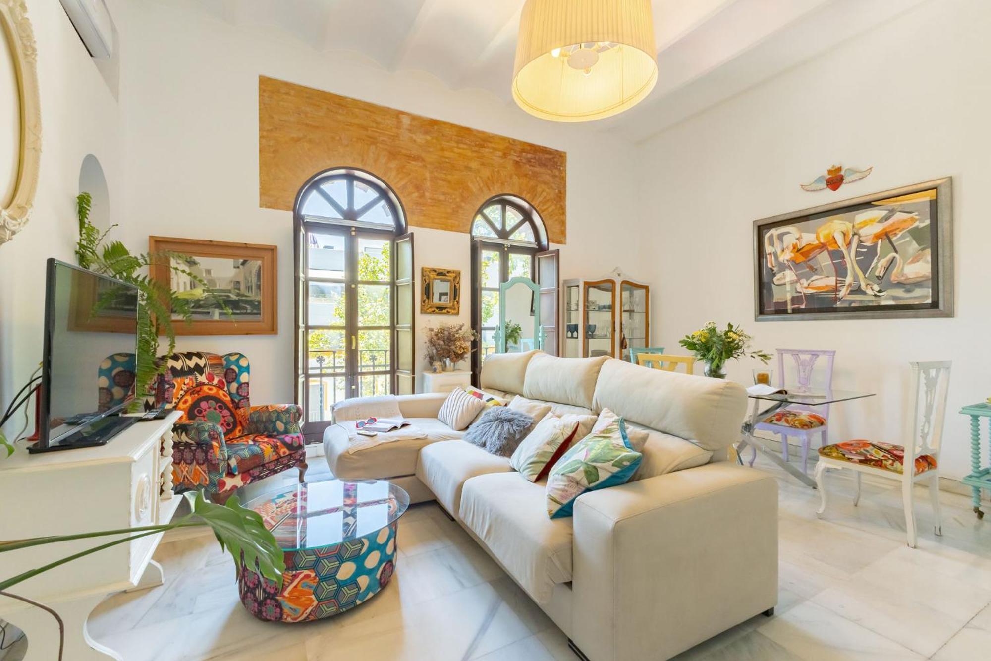 Charming 2 Bedroom Boutique Triplex Apartment With Private Terrace At Seville City Center By Ocityzen ภายนอก รูปภาพ